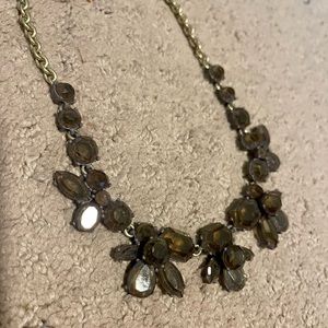 J. Crew Smokey Translucent Necklace